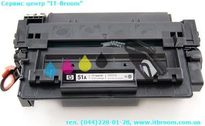 Купить Заправка лазерного картриджа HP 51A (Q7551A)