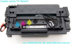 Заправка лазерного картриджа HP 51A (Q7551A)